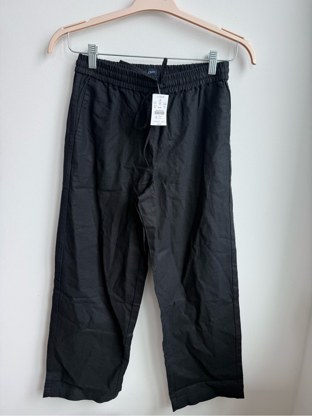J. Crew Black Drawstring Jogger Pants - Picture 5 of 5